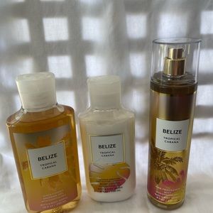 Bath and Body Works Belize Bundle